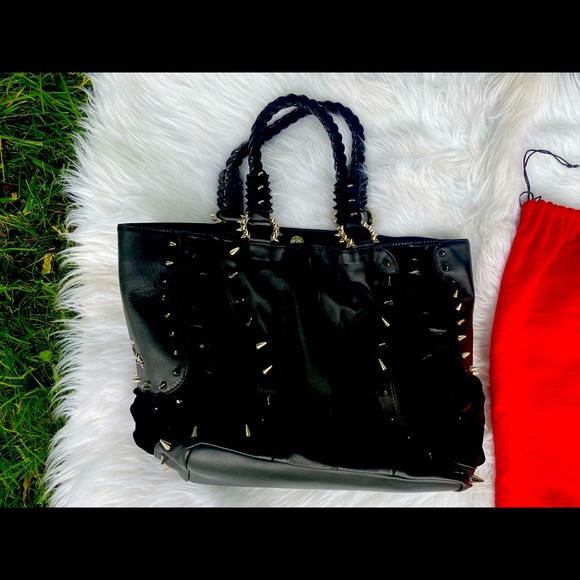 Christian Louboutin Talita Spikes Embellishments Large Tote Bag - Picture 6 of 16